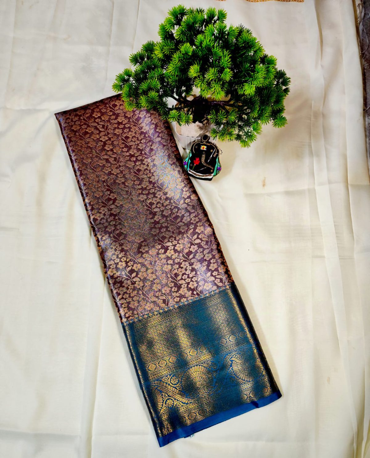 Semi Kanchi Pattu Sarees - Image 4